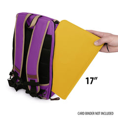 Enhance TCG Series Trading Card Backpack Designer Edition Purple Full-size 0637836624393