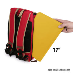 Enhance TCG Series Trading Card Backpack Designer Edition Red 0637836622597