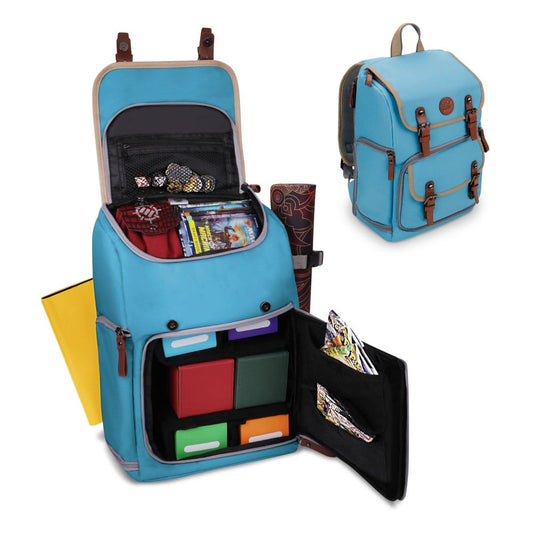 Enhance TCG Series Trading Card Backpack Designer Edition Blue Mid-Size 0637836600625