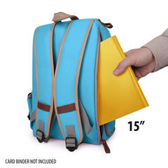 Enhance TCG Series Trading Card Backpack Designer Edition Blue Mid-Size 0637836600625
