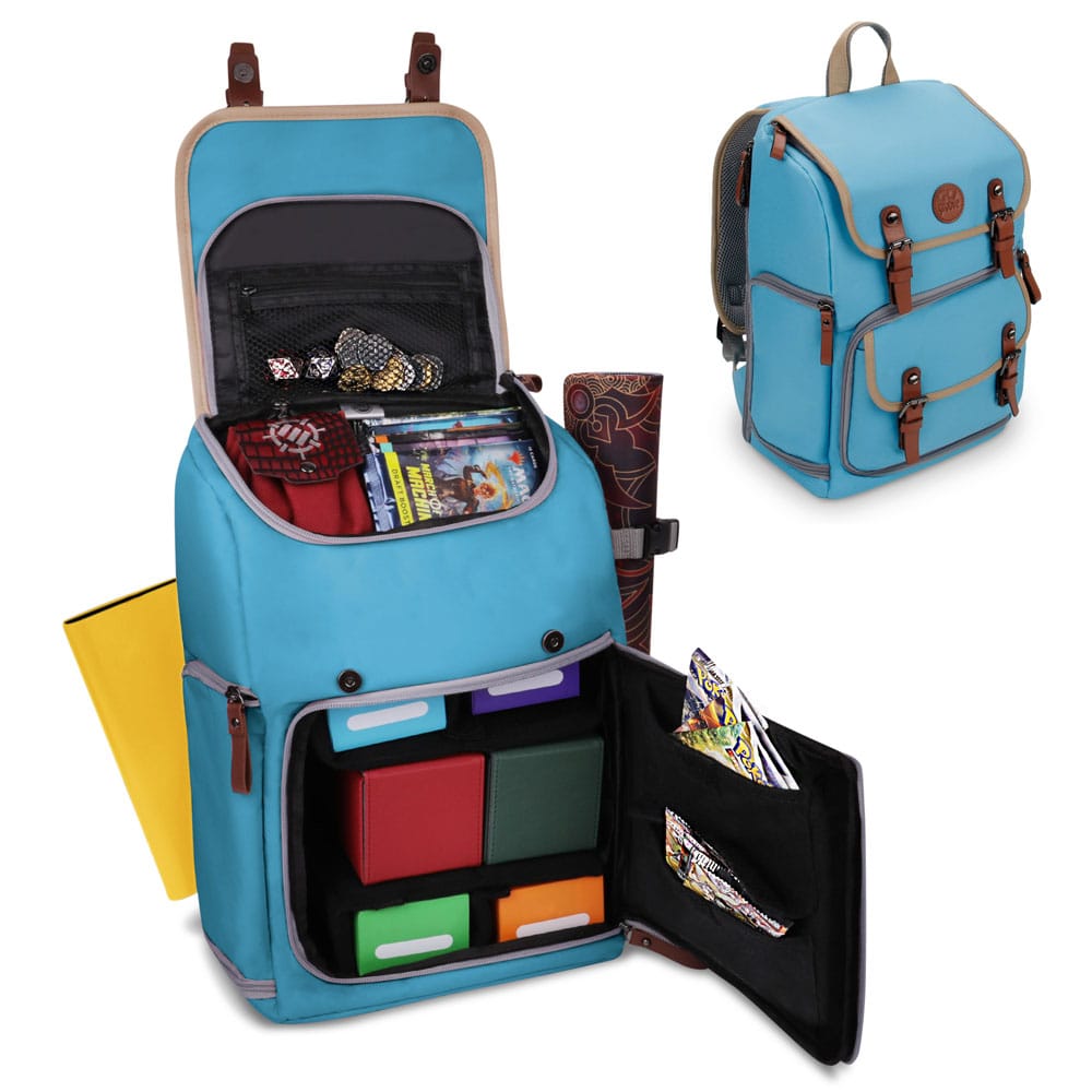 Enhance TCG Series Trading Card Backpack Designer Edition Blue Mid-Size 0637836600625