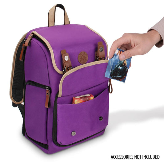 Enhance TCG Series Trading Card Backpack Designer Edition Purple Mid-Size 0637836622634
