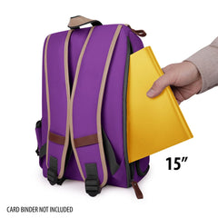 Enhance TCG Series Trading Card Backpack Designer Edition Purple Mid-Size 0637836622634