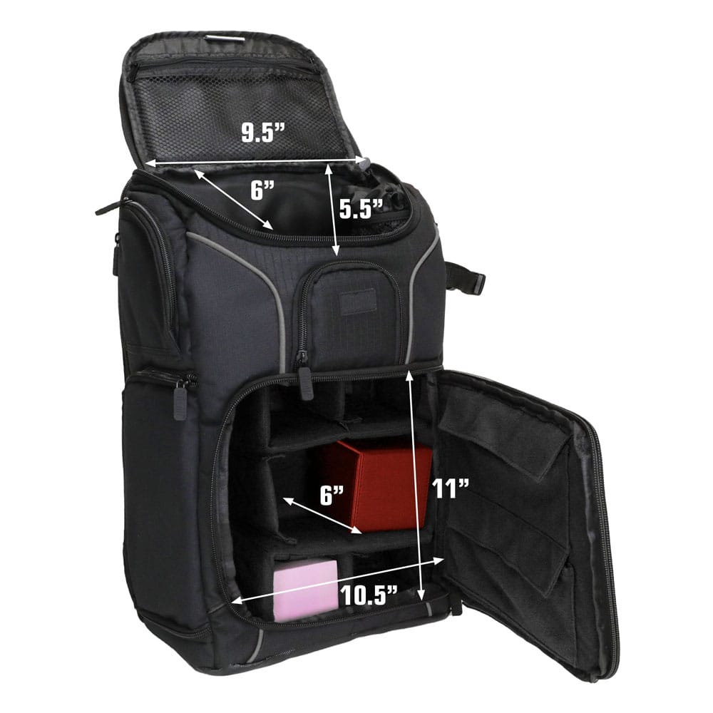 USA Gear MTG Backpack Black  0637836619580