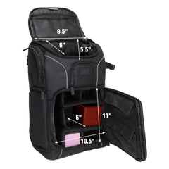 USA Gear MTG Backpack Black  0637836619580