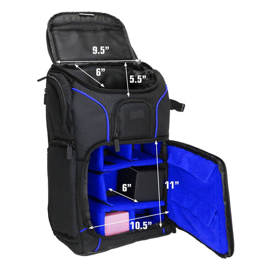 USA Gear MTG Backpack Blue 0637836619597