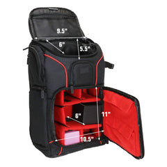 USA Gear MTG Backpack Red 0637836619627
