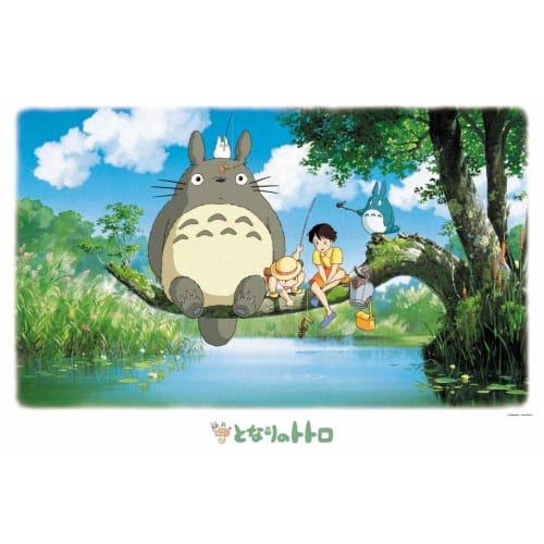 My Neighbor Totoro Jigsaw Puzzle Will Totoro catch a Fish (1000 pieces) 4970381145545