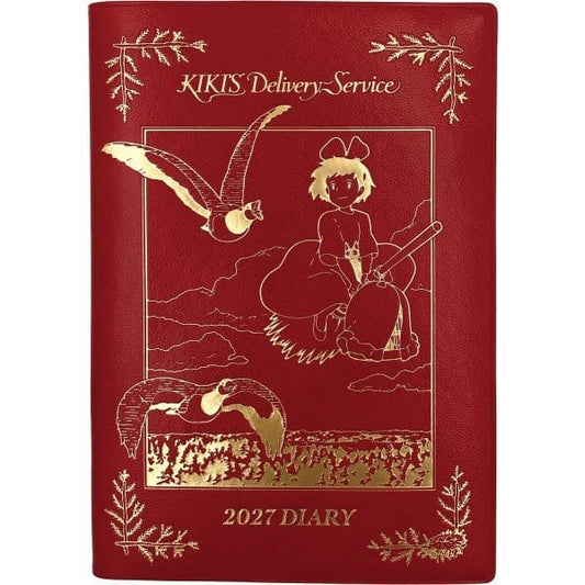 Kiki´s kleiner Lieferservice Tagebuch Kiki on her broom red gold foilKiki's Delivery Service Diary Kiki on her broom red gold foilKiki la petite sorcière journal Kiki on her broom red gold foilNicky, la aprendiz de bruja Diario Kiki on her broom red gold  4970381219345