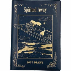 Chihiros Reise ins Zauberland Tagebuch Haku dragon & Chihiro blue gold foilSpirited Away Diary Haku dragon & Chihiro blue gold foilLe Voyage de Chihiro journal Haku dragon & Chihiro blue gold foilEl viaje de Chihiro Diario Haku dragon & Chihiro blue gold  4970381219352