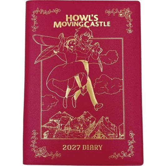 Das wandelnde Schloss Tagebuch Hauru & Sophie red gold foilHowl's Moving Castle Diary Hauru & Sophie red gold foilLe Château ambulant journal Hauru & Sophie red gold foilEl castillo ambulante Diario Hauru & Sophie red gold foil 4970381219369