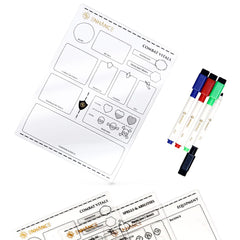 Enhance RPG Series Acrylic Character Sheet Set *English Version* 0637836613434