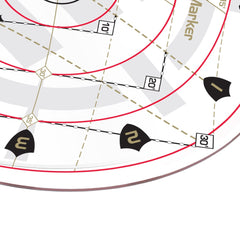 Enhance RPG Series 30ft Spell AoE Damage Template 0637836612369