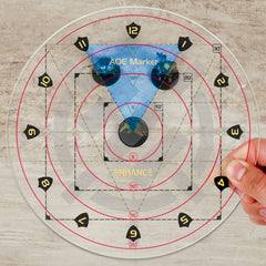 Enhance RPG Series 30ft Spell AoE Damage Template 0637836612369