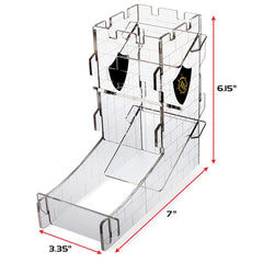Enhance Tabletop Series Dice Tower Clear 0637836611898