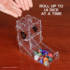 Enhance Tabletop Series Dice Tower Clear 0637836611898