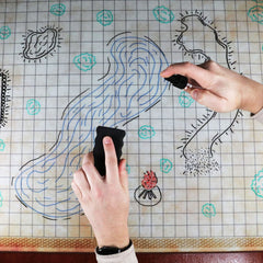 Enhance RPG Series Grid Mat Deluxe Edition DnD Map 0637836625598