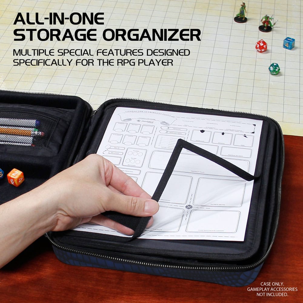 Enhance RPG Series Collector's Edition Organizer Case Blue 0637836620340