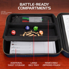 Enhance RPG Series Collector's Edition Organizer Case Blue 0637836620340