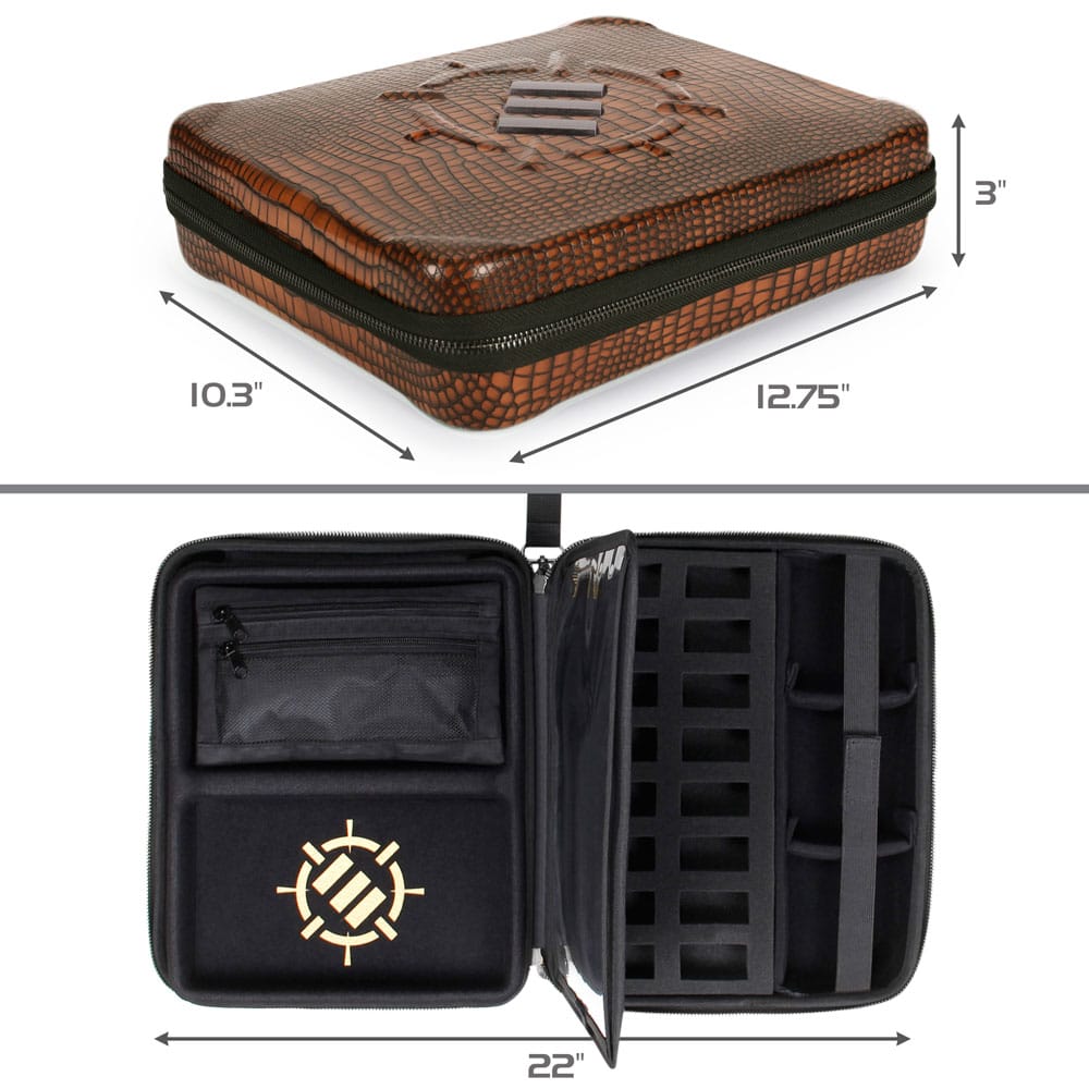 Enhance RPG Series Collector's Edition Organizer Case Brown 0637836620708
