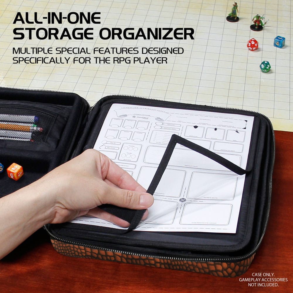 Enhance RPG Series Collector's Edition Organizer Case Brown 0637836620708