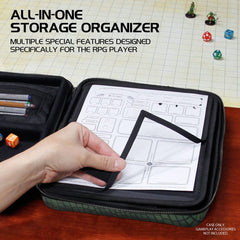 Enhance RPG Series Collector's Edition Organizer Case Green 0637836620036