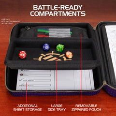 Enhance RPG Series Collector's Edition Organizer Case Purple 0637836620210
