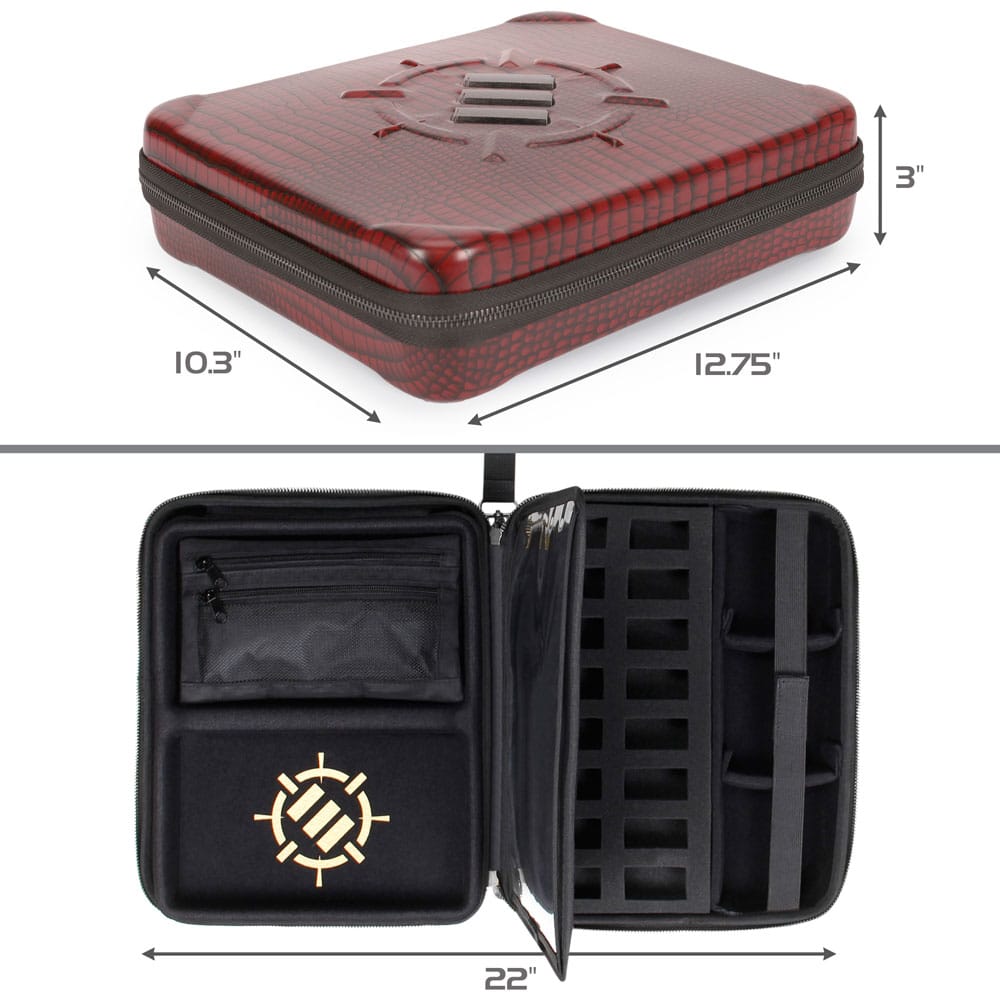 Enhance RPG Series Collector's Edition Organizer Case Red 0637836619948