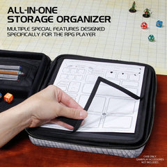 Enhance RPG Series Collector's Edition Organizer Case Silver 0637836620128