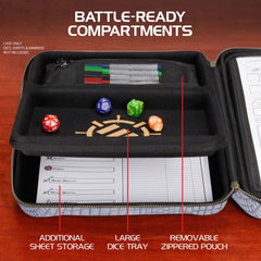 Enhance RPG Series Collector's Edition Organizer Case Silver 0637836620128
