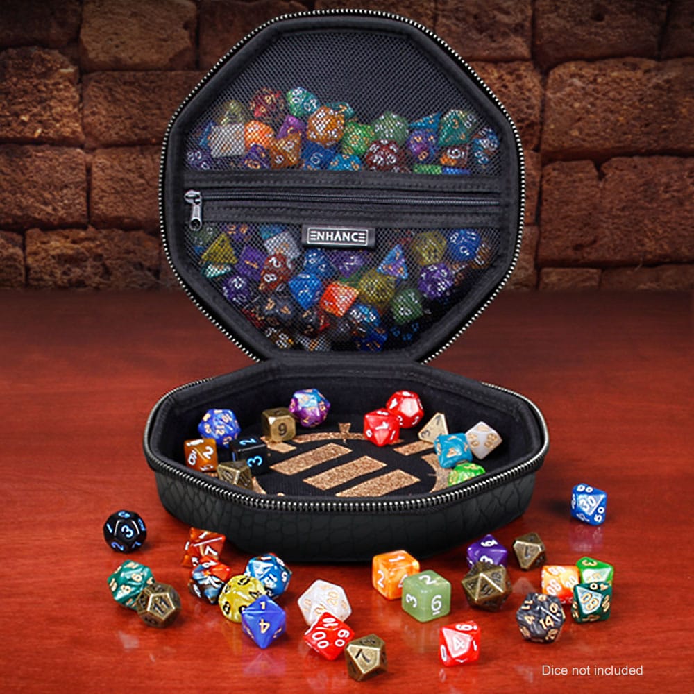 Enhance Tabletop Collector's Edition Dice Case Black 0637836621170