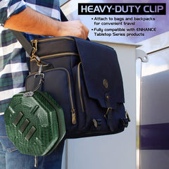 Enhance Tabletop Collector's Edition Dice Case Green 0637836621262