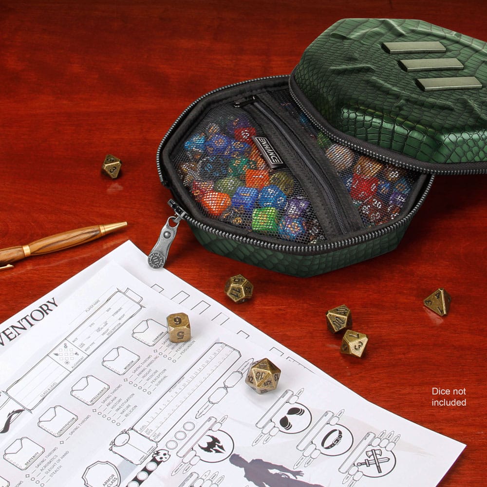 Enhance Tabletop Collector's Edition Dice Case Green 0637836621262