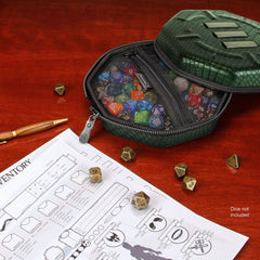 Enhance Tabletop Collector's Edition Dice Case Green 0637836621262