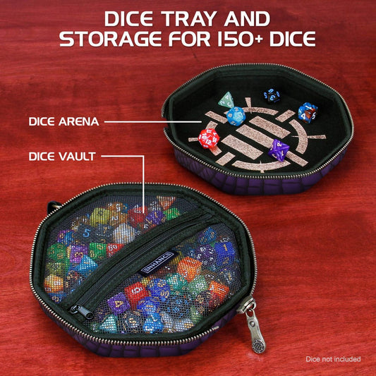 Enhance Tabletop Collector's Edition Dice Case Purple 0637836621415