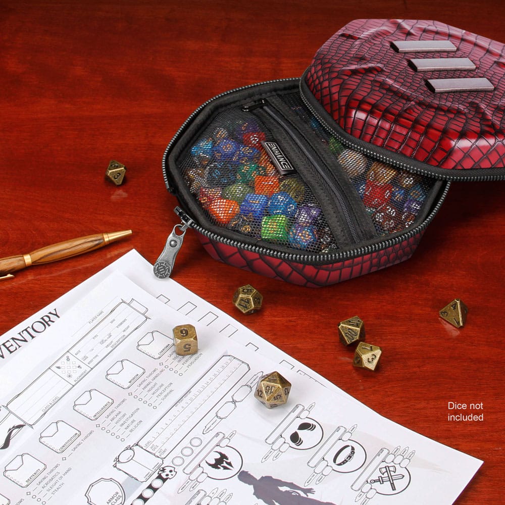 Enhance Tabletop Collector's Edition Dice Case Red 0637836621200