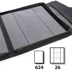 Enhance TCG Series Trading Card Album Black (624 cards) 0637836621941