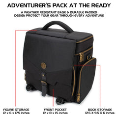 Enhance Tabletop Series Adventurer's Travel Bag Black 0637836607723