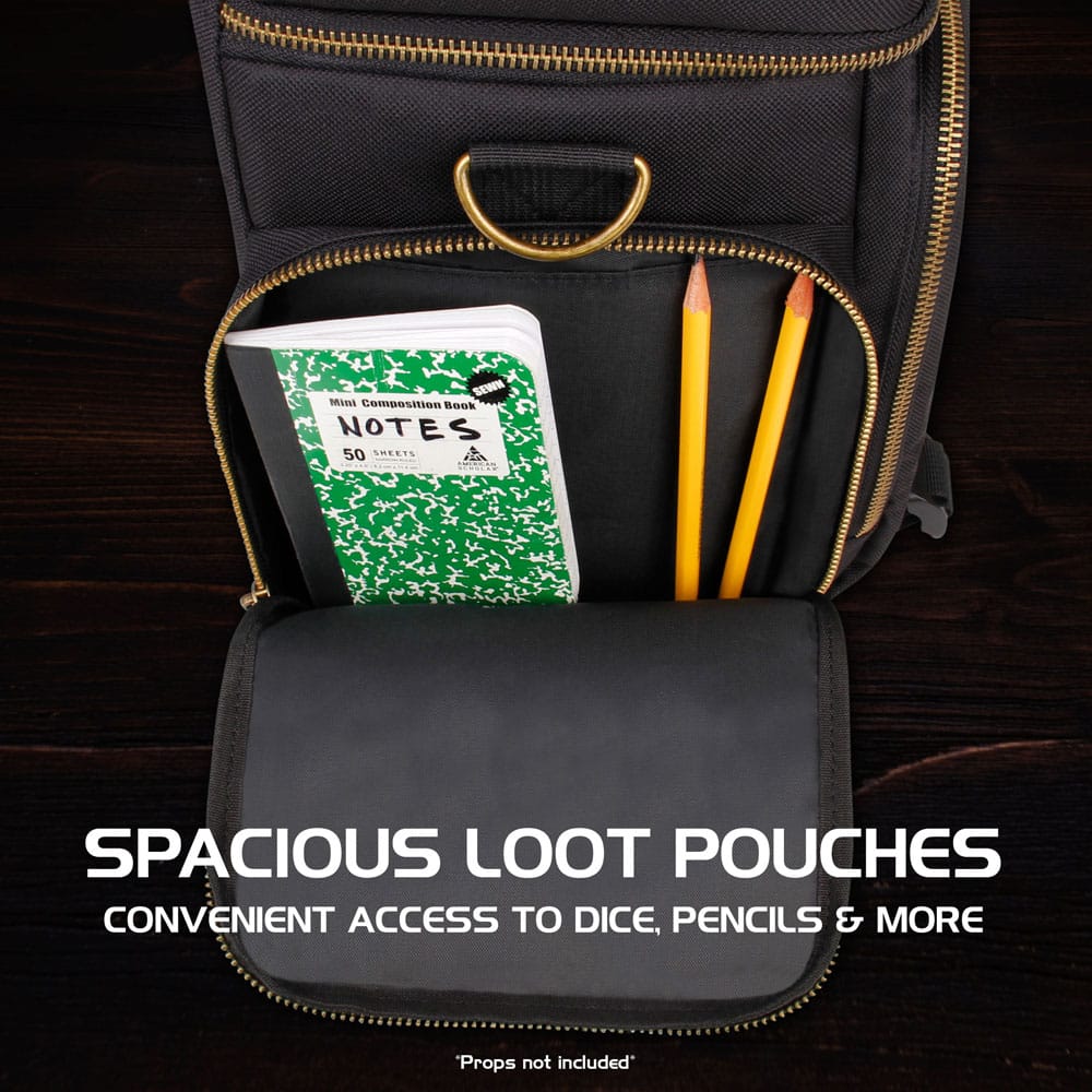 Enhance Tabletop Series Adventurer's Travel Bag Black 0637836607723