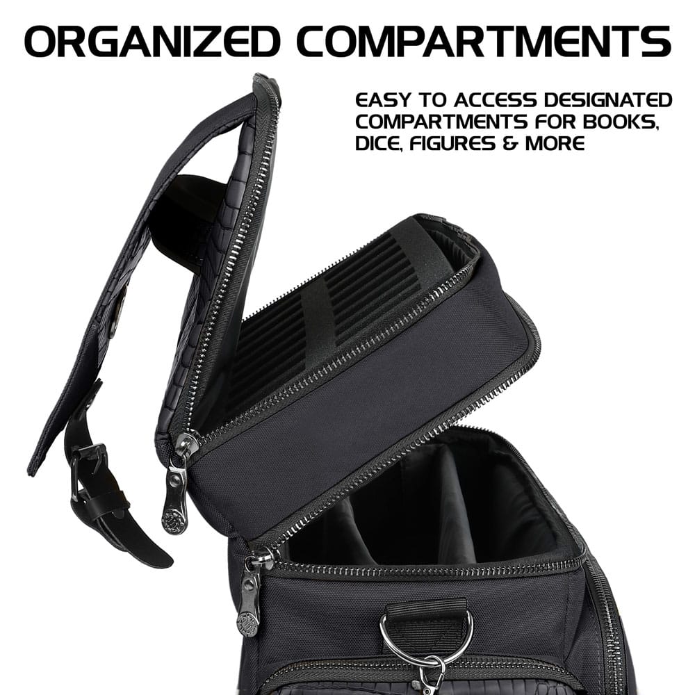 Enhance Tabletop Series Collectors Edition Adventurer's Travel Bag Black 0637836616152