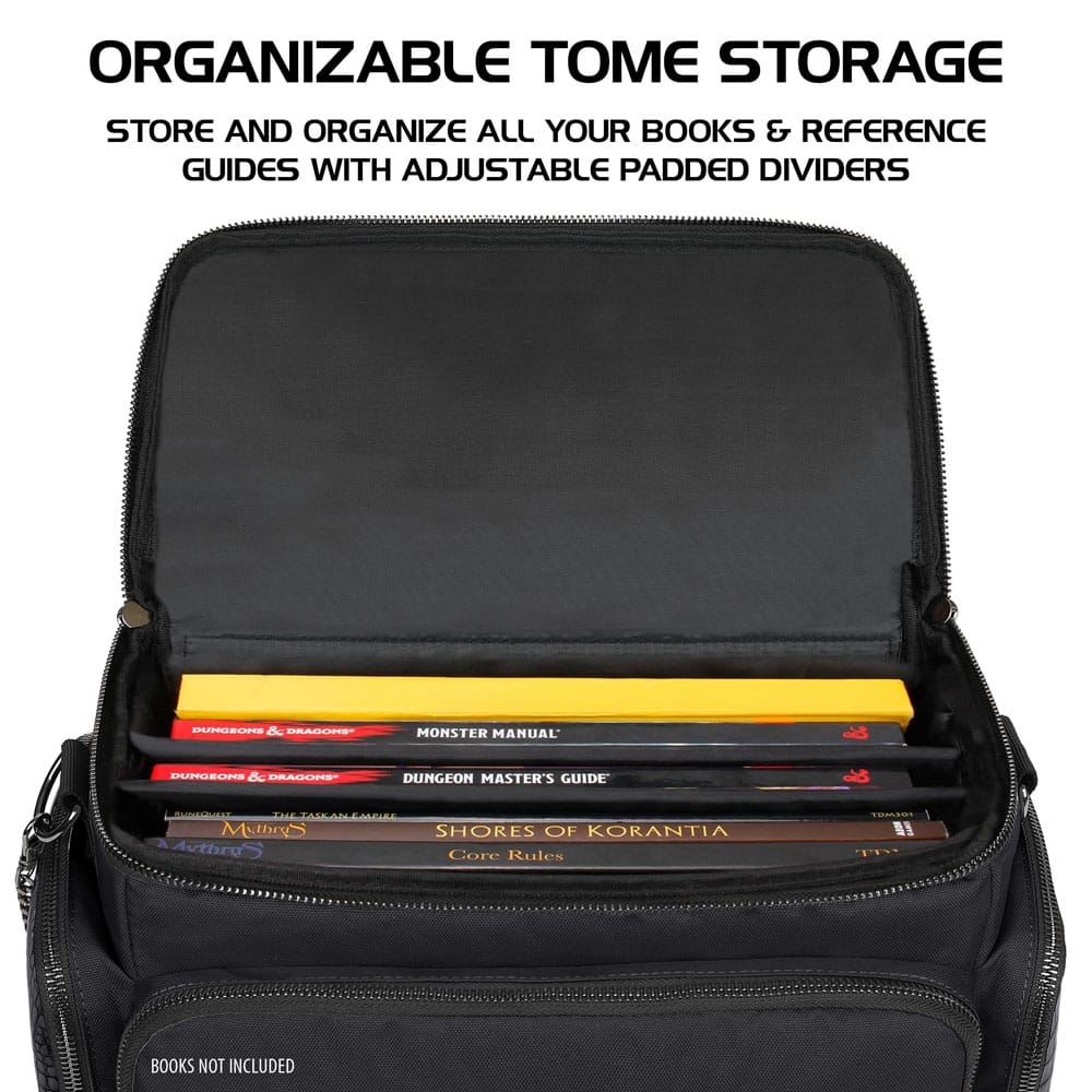 Enhance Tabletop Series Collectors Edition Adventurer's Travel Bag Black 0637836616152