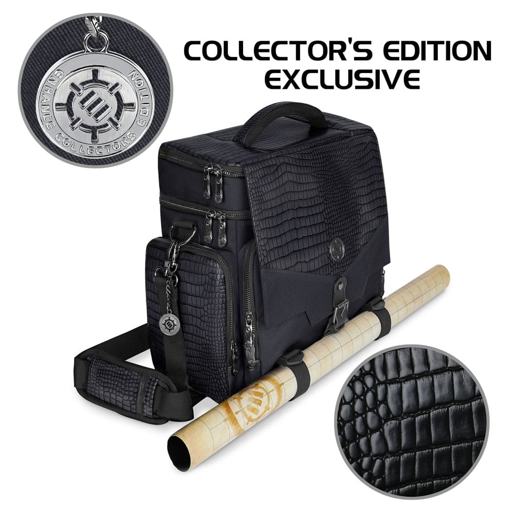 Enhance Tabletop Series Collectors Edition Adventurer's Travel Bag Black 0637836616152