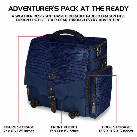 Enhance Tabletop Series Collectors Edition Adventurer's Travel Bag Blue 0637836620289