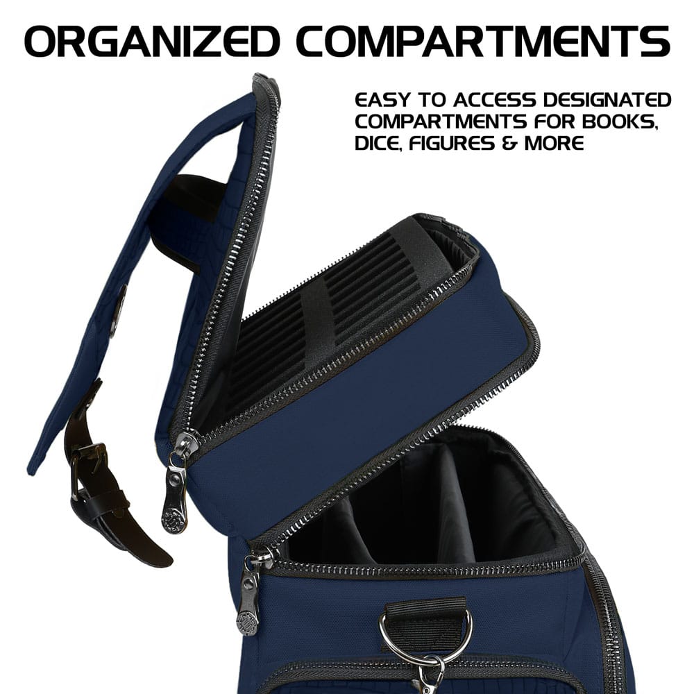 Enhance Tabletop Series Collectors Edition Adventurer's Travel Bag Blue 0637836620289
