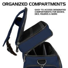 Enhance Tabletop Series Collectors Edition Adventurer's Travel Bag Blue 0637836620289