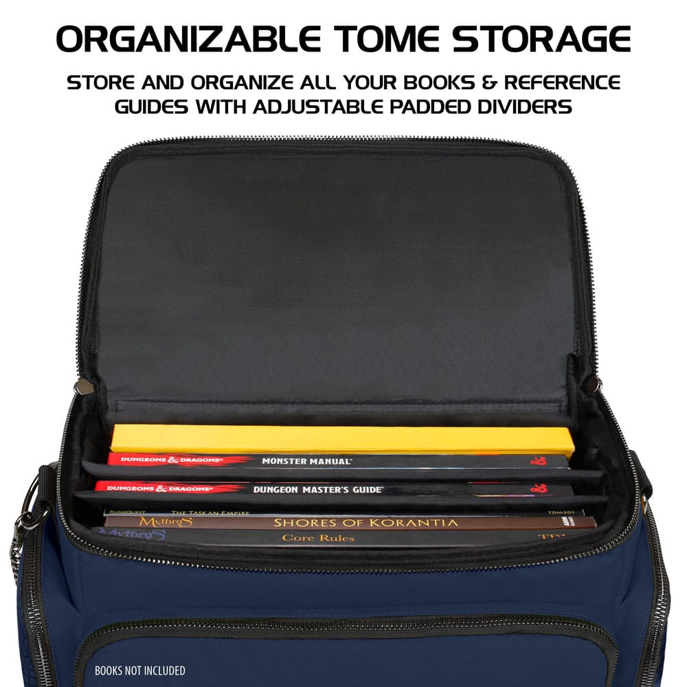 Enhance Tabletop Series Collectors Edition Adventurer's Travel Bag Blue 0637836620289