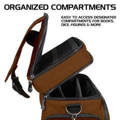 Enhance Tabletop Series Collectors Edition Adventurer's Travel Bag Brown 0637836620647