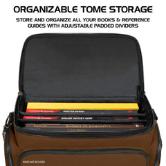 Enhance Tabletop Series Collectors Edition Adventurer's Travel Bag Brown 0637836620647