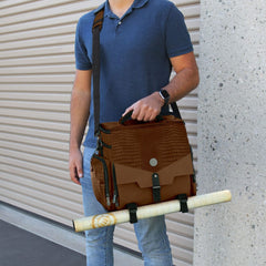 Enhance Tabletop Series Collectors Edition Adventurer's Travel Bag Brown 0637836620647