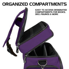 Enhance Tabletop Series Collectors Edition Adventurer's Travel Bag Purple 0637836619764
